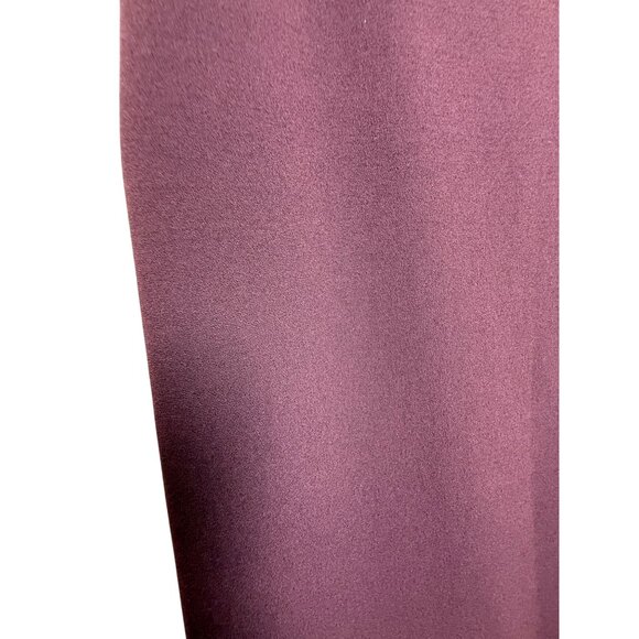 Y2K Diane von Furstenberg Plum Pencil Skirt Size 4‎ Businesscore - Picture 3 of 4